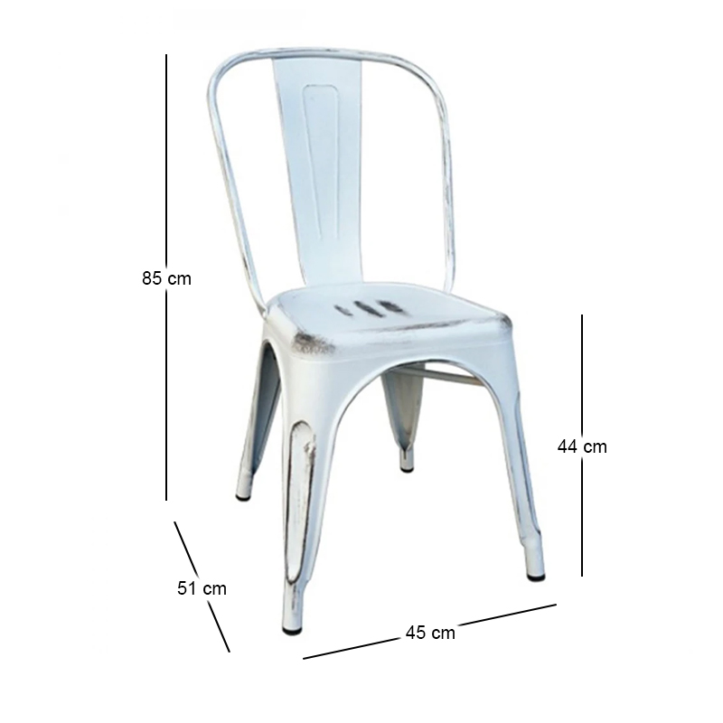 RELIX Chair Steel Antique White