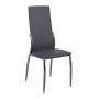 FRESH Chair K/D Chromed Frame/Grey Pvc