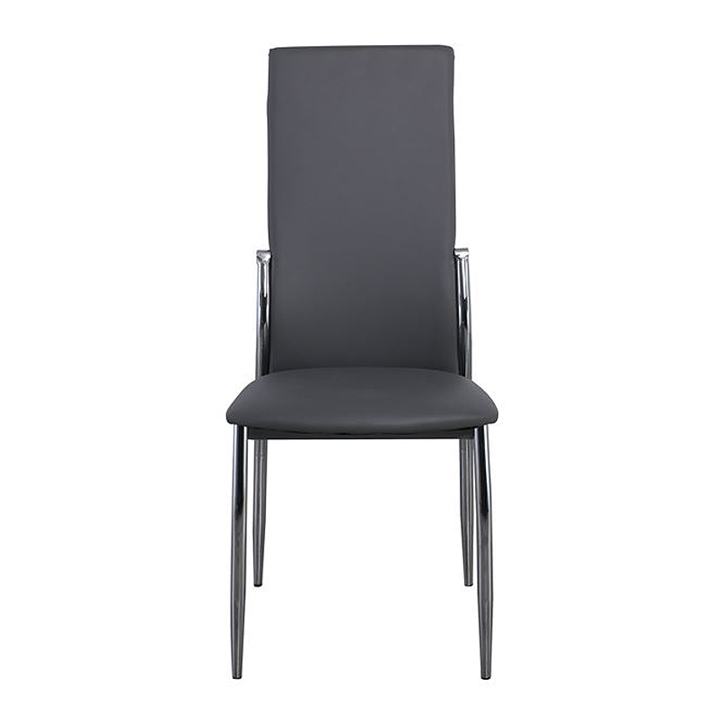 FRESH Chair K/D Chromed Frame/Grey Pvc