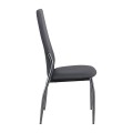 FRESH Chair K/D Chromed Frame/Grey Pvc