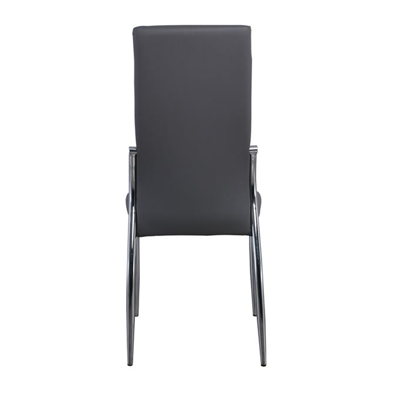 FRESH Chair K/D Chromed Frame/Grey Pvc