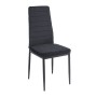 JETTA Chair Full K/D Velure Black Fabric (Black paint)