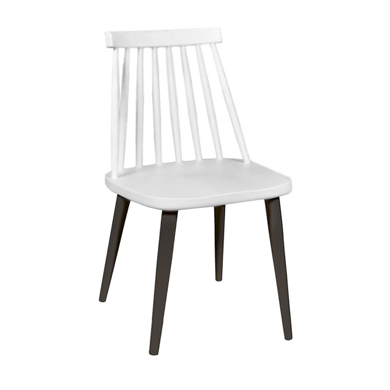 LAVIDA Chair Metal Black/PP White
