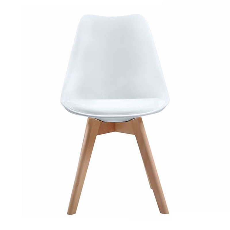MARTIN Chair PP White (Metal cross) / assembled cushion