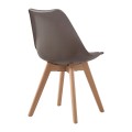 MARTIN Chair PP Sand Beige (Metal cross) / assembled cushion