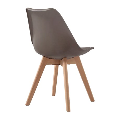 MARTIN Chair PP Sand Beige (Metal cross) / assembled cushion
