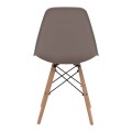 Nova Megapap PP dining chair in cappuccino color 46x51x80cm.