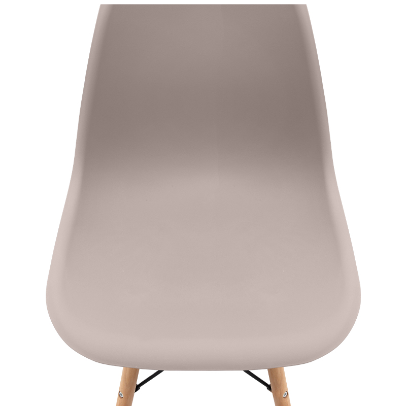 Nova Megapap PP dining chair in cappuccino color 46x51x80cm.