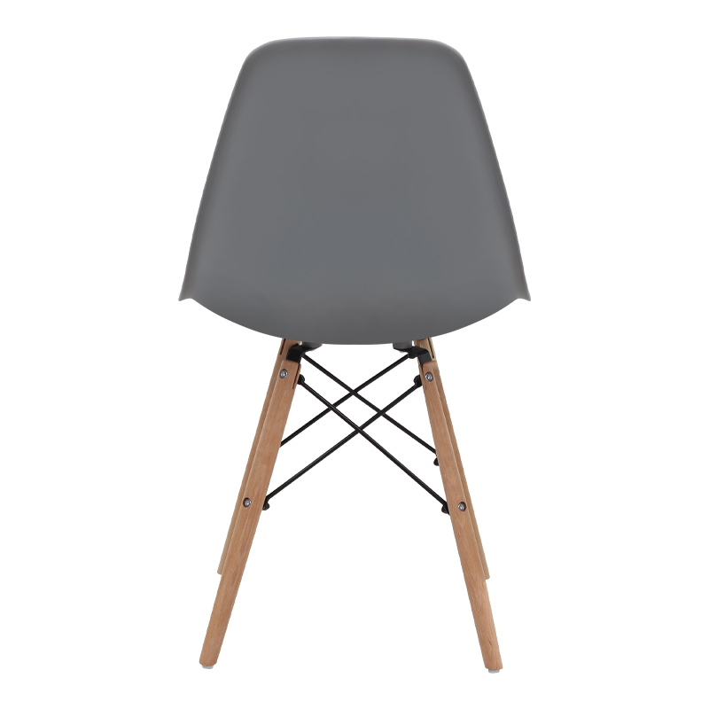 Nova Megapap PP dining chair in grey color 46x51x80cm.