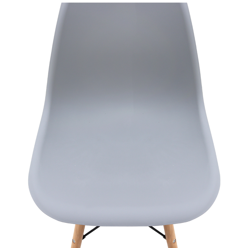 Nova Megapap PP dining chair in grey color 46x51x80cm.