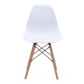 Nova Megapap PP dining chair in white color 46x51x80cm.