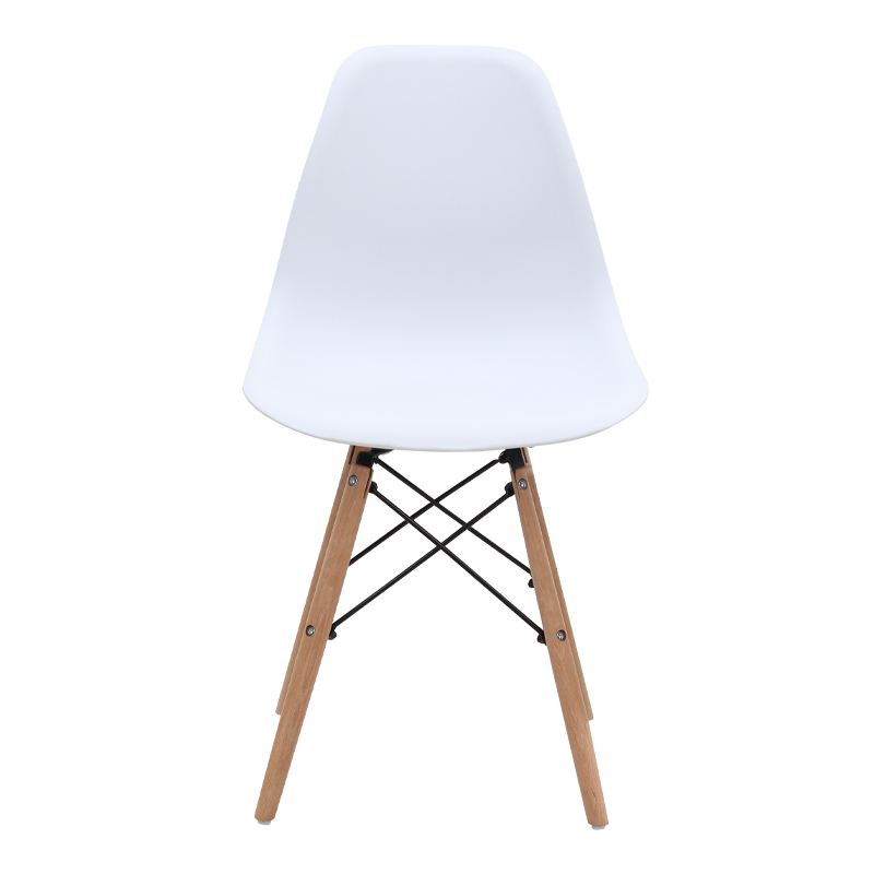 Nova Megapap PP dining chair in white color 46x51x80cm.