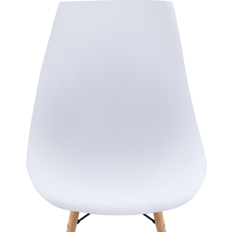 Nova Megapap PP dining chair in white color 46x51x80cm.
