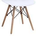 Nova Megapap PP dining chair in white color 46x51x80cm.