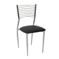 VIVIAN Chair, Pvc Black