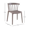 WEST Chair PP-UV Sand Beige