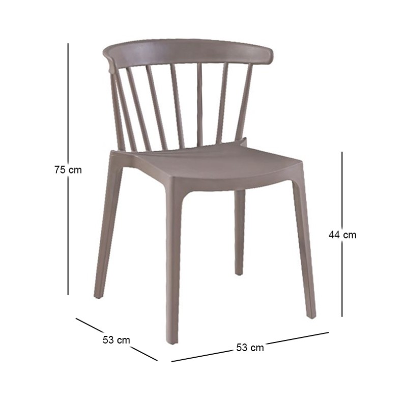 WEST Chair PP-UV Sand Beige