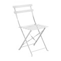 ZAPPEIOU Pantone Folding Chair Metal White