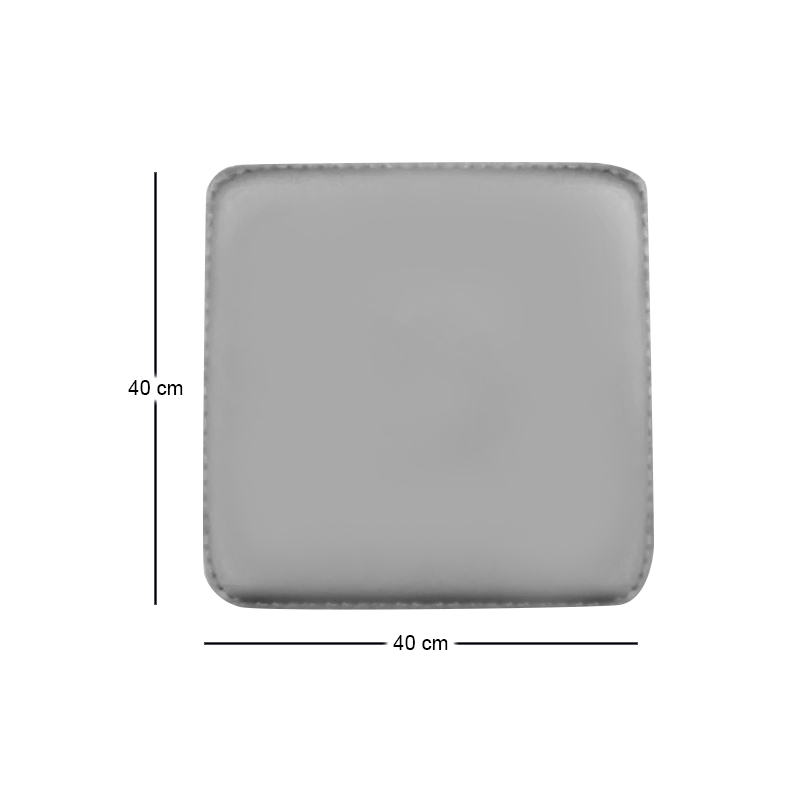 RELIX Magnetic Stool Seat, Pvc Grey