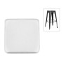 RELIX Magnetic Stool Seat, Pvc White