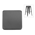 RELIX Magnetic Stool Seat, Pvc Black