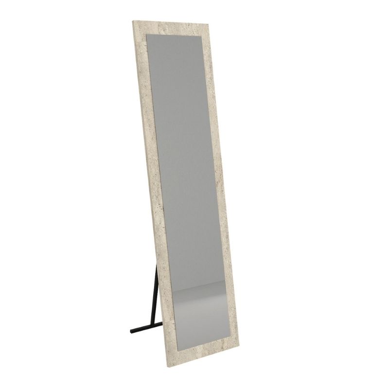 Καθρέπτης δαπέδου - τοίχου Lalu Μegapap χρώμα travertine 40x150εκ.