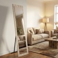Καθρέπτης δαπέδου - τοίχου Lalu Μegapap χρώμα travertine 40x150εκ.
