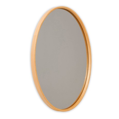 Cloudy Megapap wooden mirror in oak color 45x4x60cm.