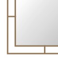 Corner Megapap aluminiuml wall mirror in gold color 58,6x2x58,6cm.