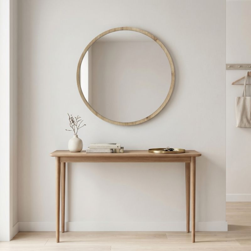 Καθρέπτης τοίχου Glob Μegapap χρώμα sapphire oak 59x2x59εκ.