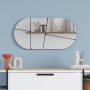 Otis Megapap wall mirror in black color 80x2.2x40cm.