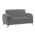 KATRINA 2-Seater K/D Sofa Grey Fabric