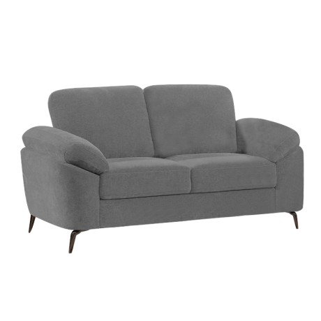 KATRINA 2-Seater K/D Sofa Grey Fabric