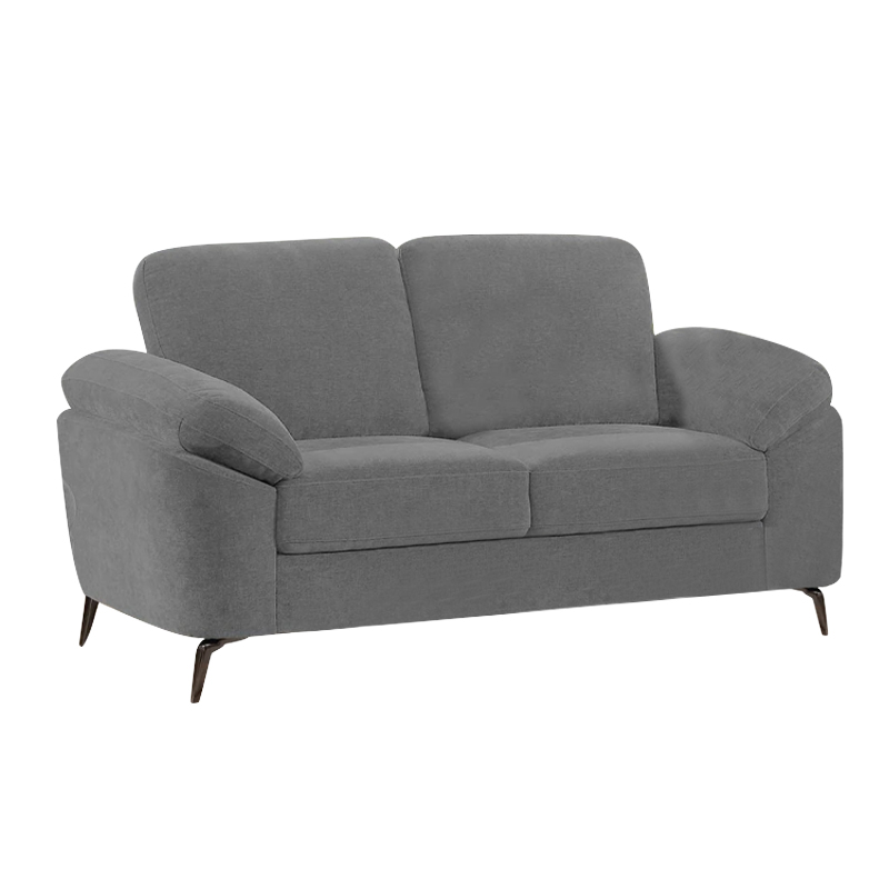 KATRINA 2-Seater K/D Sofa Grey Fabric