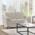 KATRINA 2-Seater K/D Sofa Beige Fabric