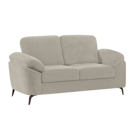KATRINA 2-Seater K/D Sofa Beige Fabric