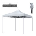Bari Megapap folding gazebo, metal frame - waterproof fabric 420D, white color, 3x3x3,10m.