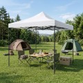Bari Megapap folding gazebo, metal frame - waterproof fabric 420D, white color, 3x3x3,10m.