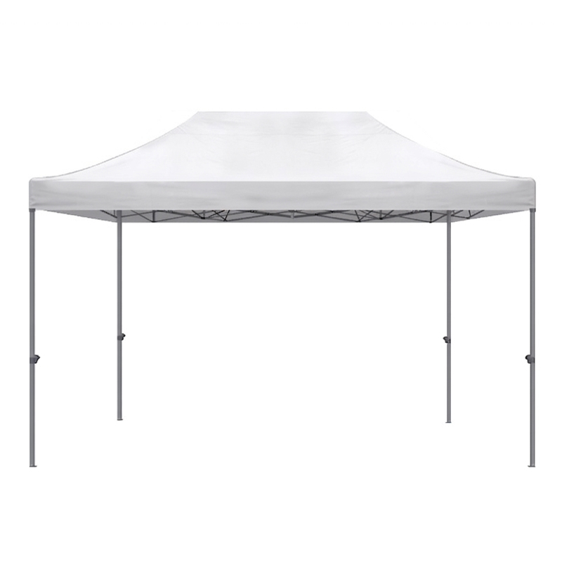 Bari Megapap folding gazebo, metal frame - waterproof fabric 420D, white color, 3x4,5x3,20m.