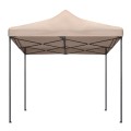 Bari Megapap folding gazebo, metal frame - waterproof fabric 420D, sand color, 3x3x3,10m.