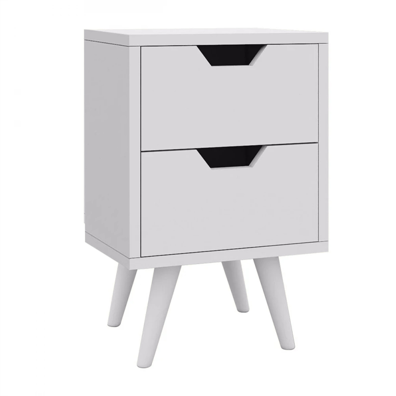 ALINA Bedside 29x29x44 White