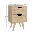 ALINA Bedside 29x29x44 Sonoma