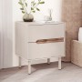Arch Megapap melamine nightstand in sandstone color 45x35x52,5cm.