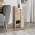 Κομοδίνο Elos Megapap αριστερό χρώμα travertine 25x27x60εκ.