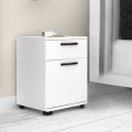 Veto Megapap melamine night stand in white color 40x39x57cm.