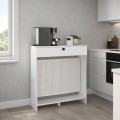 Opelya Megapap melamine dresser - Radiator cover color white 90x31.4x100cm.