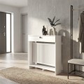 Opelya Megapap melamine dresser - Radiator cover color white 90x31.4x100cm.