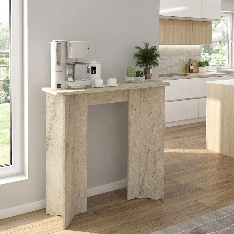 Mara Megapap melamine dresser in travertine color 90x29.6x91.8cm.