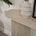 Sira Megapap melamine sideboard in travertine color 150x35x75cm.