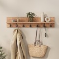 Kery Megapap melamine wall hanger in pine oak color 91x11x20cm.